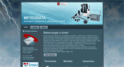 Desktop Screenshot of meteo.dusoft.cz